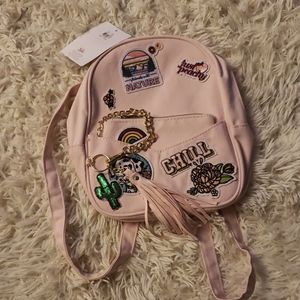 justice small back pack